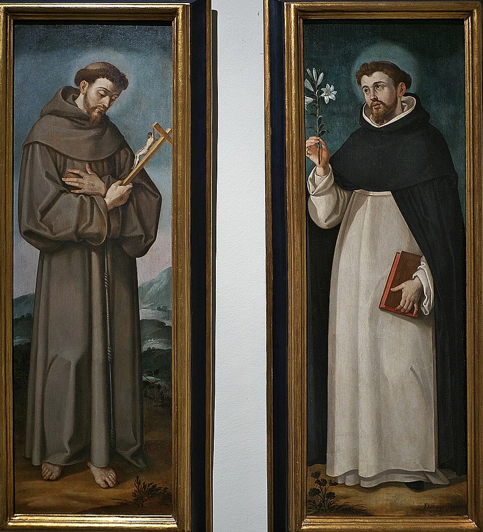 San Francesco d'Assisi e San Domenico di Guzman
